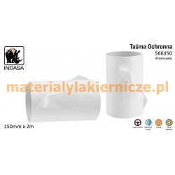 INDASA 566350 TAŚMA OCHRONNA PRZEZROCZYSTA 150mm x 2m materialylakiernicze.pl
